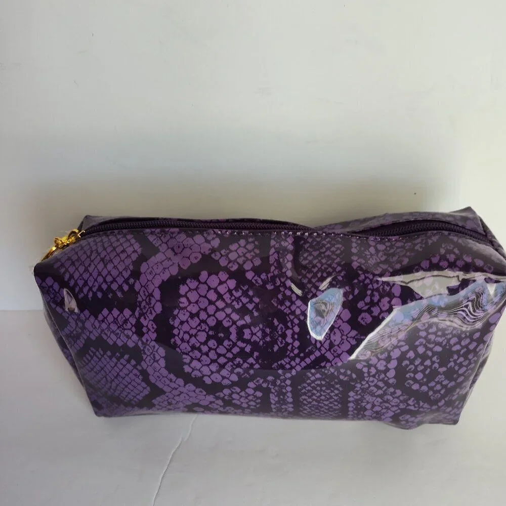 Estee Lauder Purple Cosmetic Bag